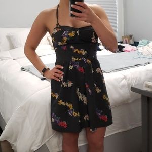 Navy summer dress American eagle